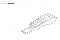 Bosch 3 601 K69 510 RCR1 Remote Control / 061 - US Spare Parts